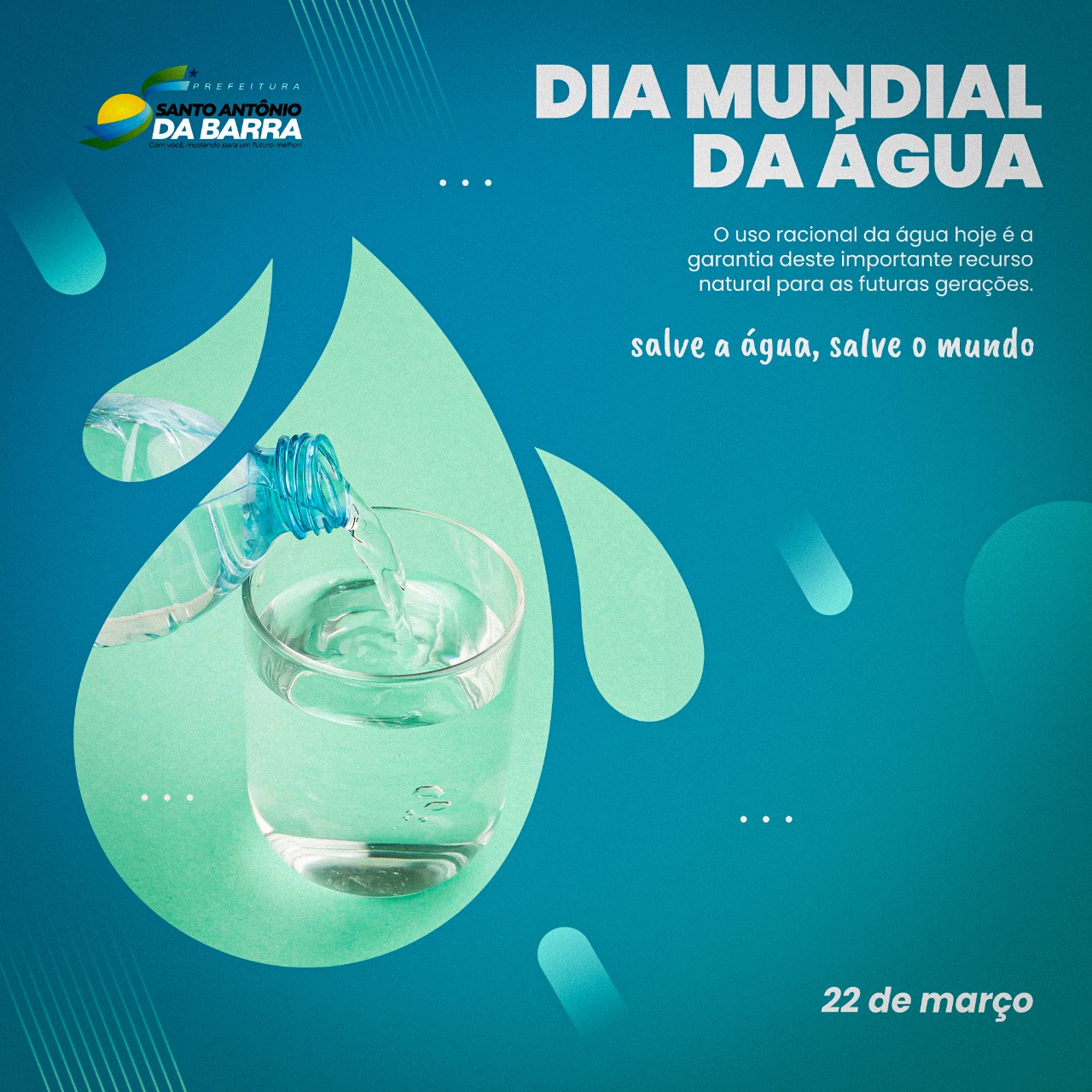 Comemoração ao Dia Mundial da Água – 2021